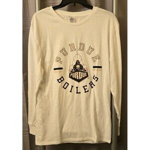 Purdue Boilermakers Gameday Couture T Shirt Long Sleeve White Size‎ Small
